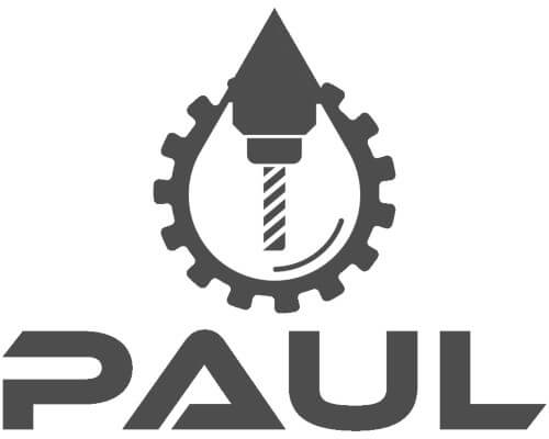 Logo Paul GmbH: Feinguss, Polyamidgus, Vakuumguss HSC-Fräsen, 3D-Druck